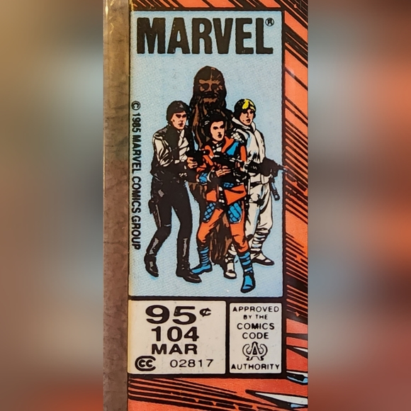 Star Wars Comic Book 1985 #104 CGC 9.4 Graded White Pages Luke Marvel Vintage! - Picture 3 of 4